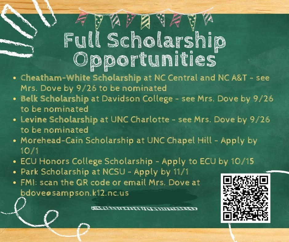 Full Scholarship Opportunities