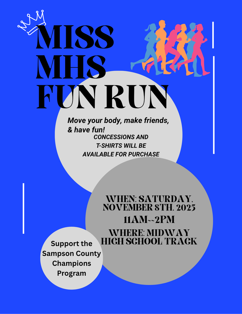 Miss MHS Fun Run - November 8, 2025 11 am to 2 pm