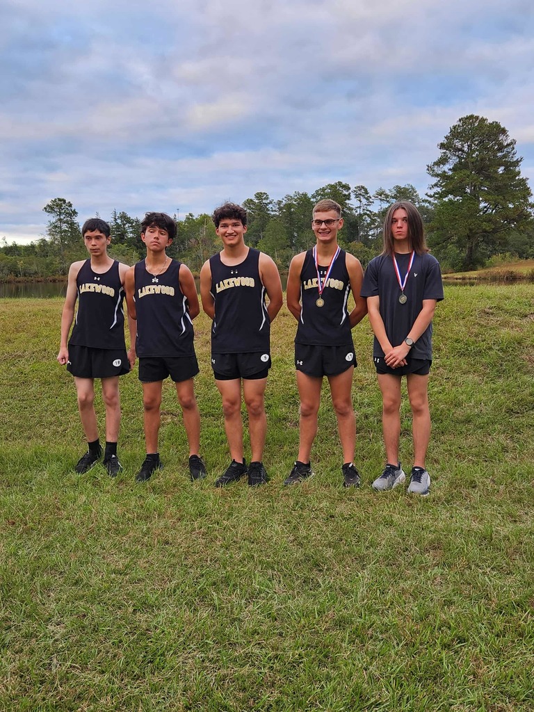 Cross Country team at Conference Championship