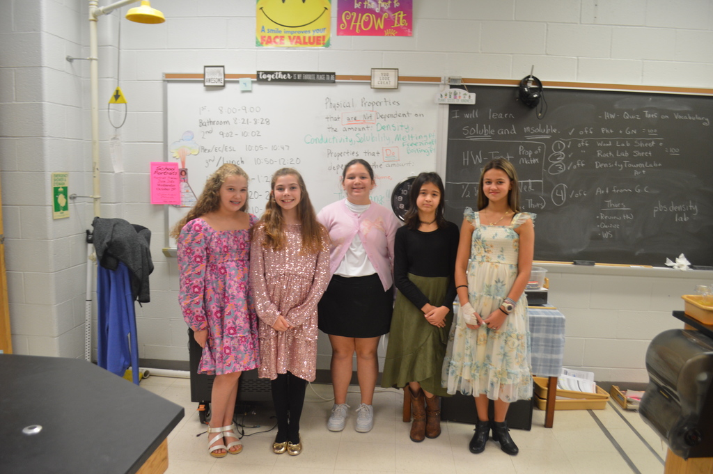 6th graders ready for a great day!