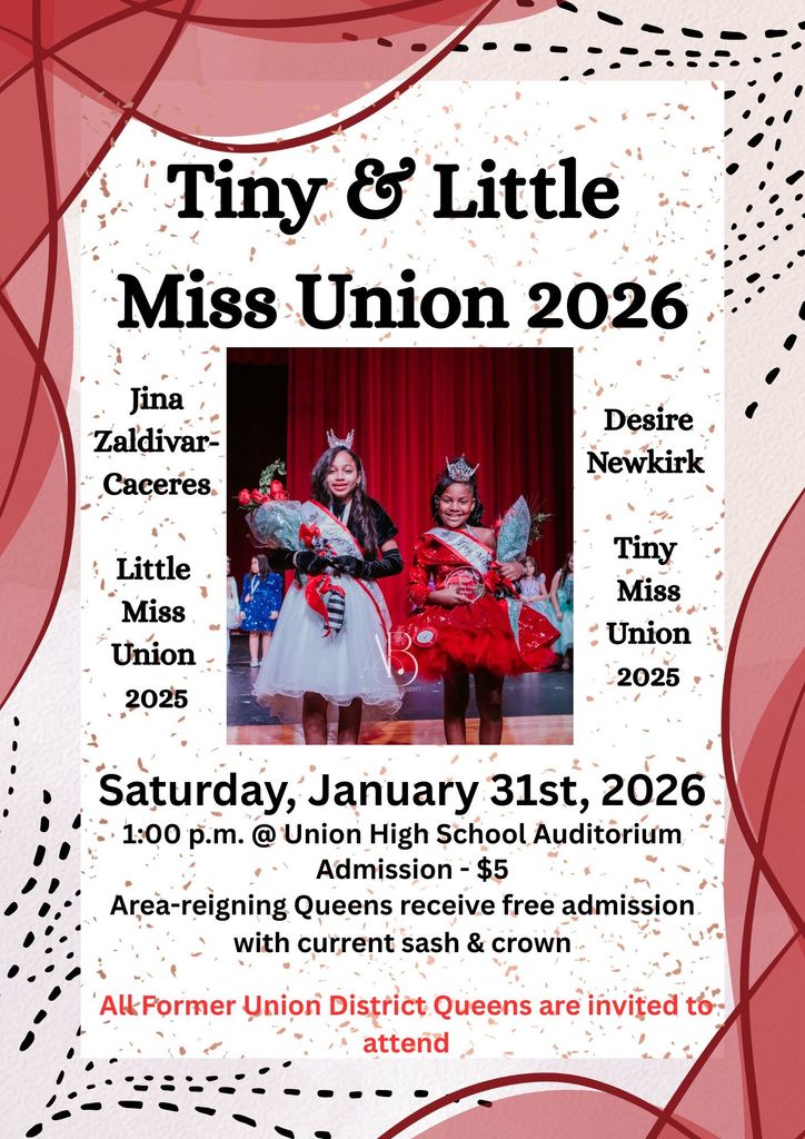 Tiny & LIttle Miss Union 2026