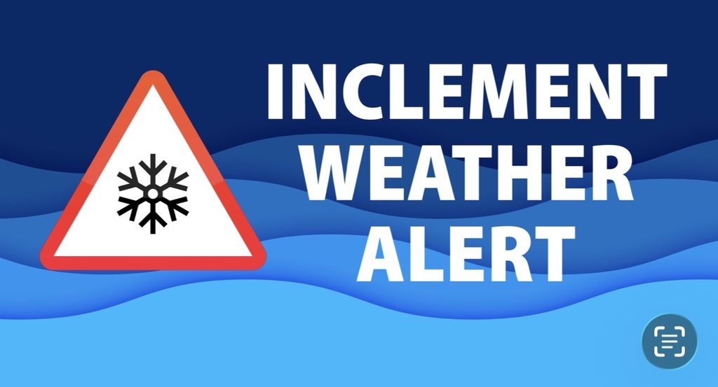 Inclement weather alert 