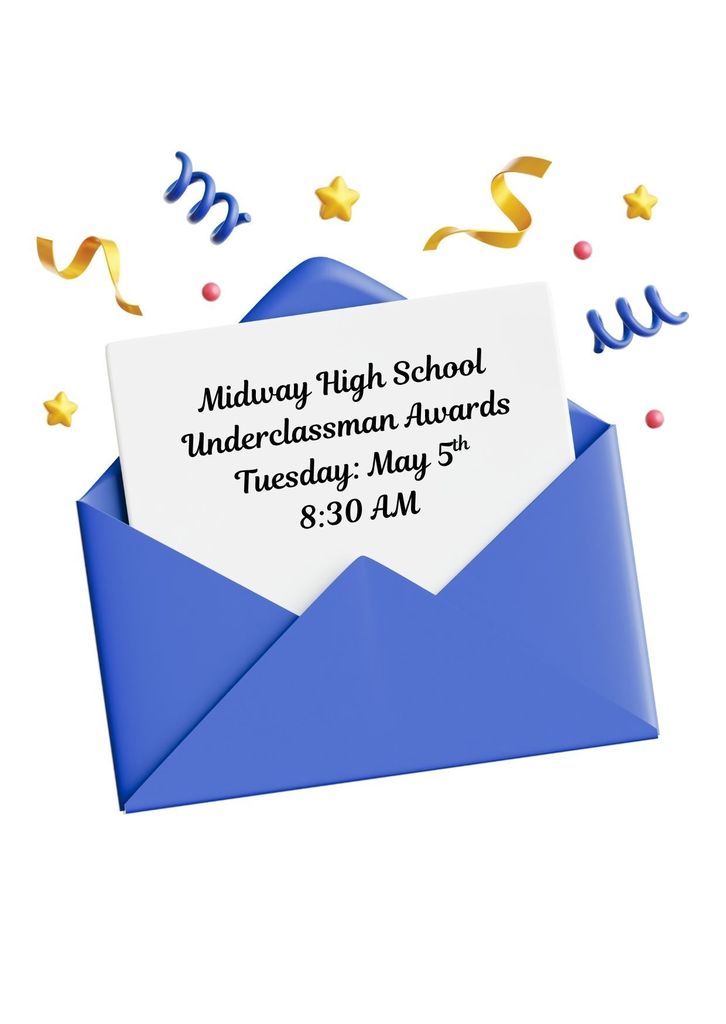 MHS Underclassman Awards Tuesday May 5th, 8:30 AM 