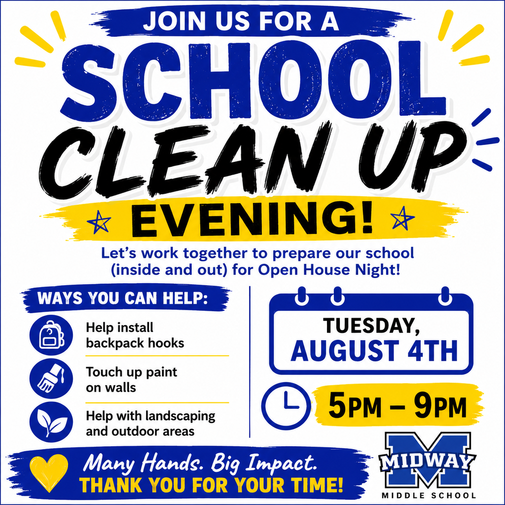School Clean Up Night