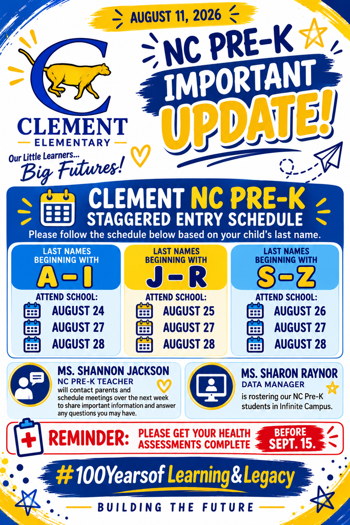 Nc pre-k update