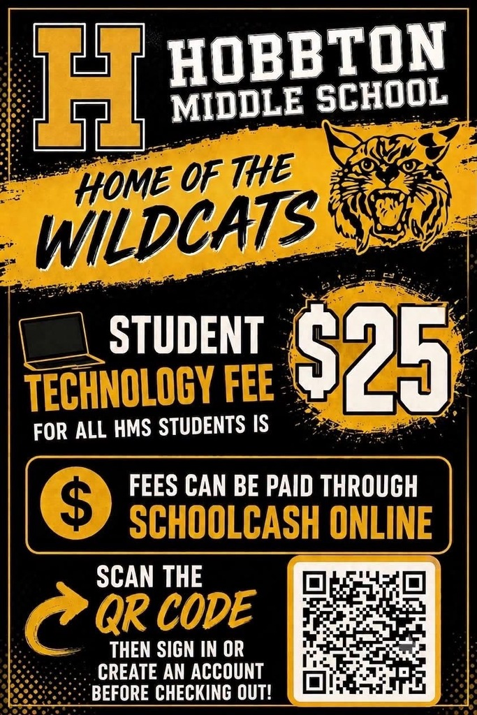 QR Code to pay student tech fee online