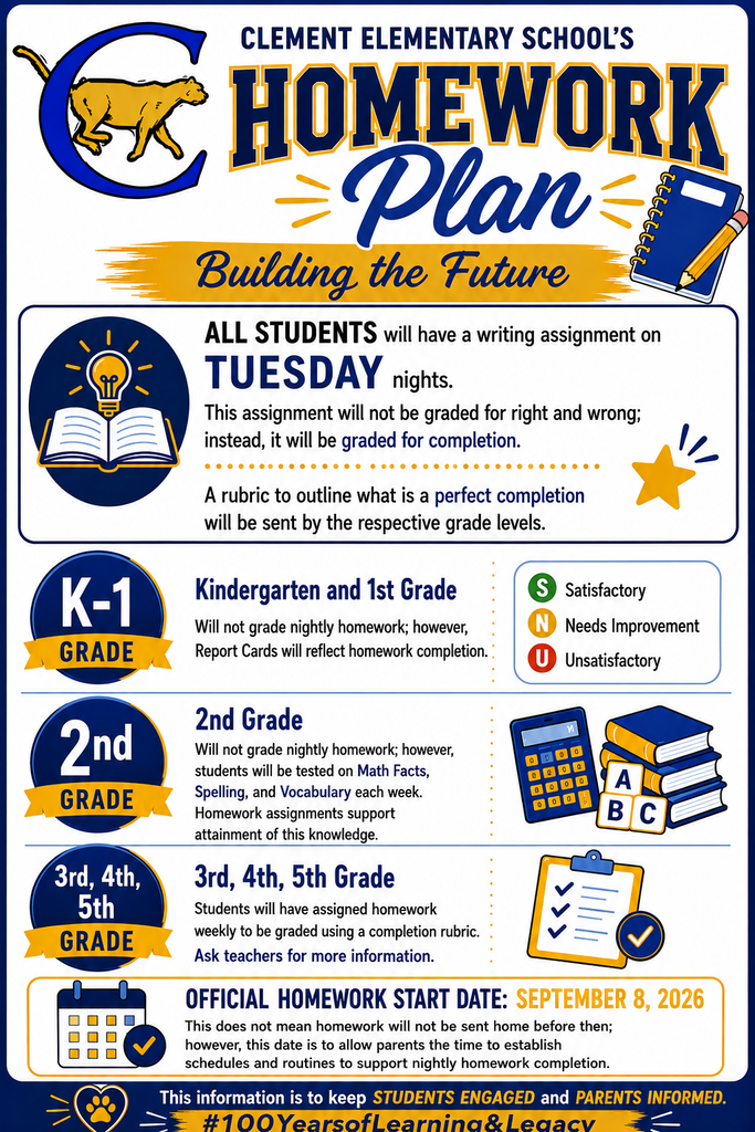 Homework plan