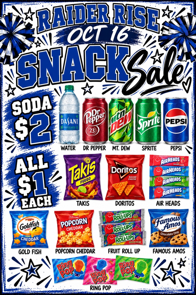 R Rise snack sale