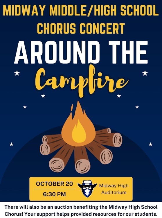 MMS & MHS Fall Chorus Concert Flier