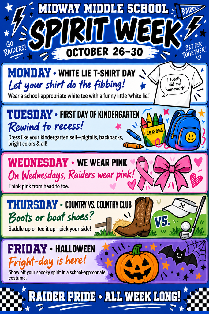 Spirit Week Flyer
