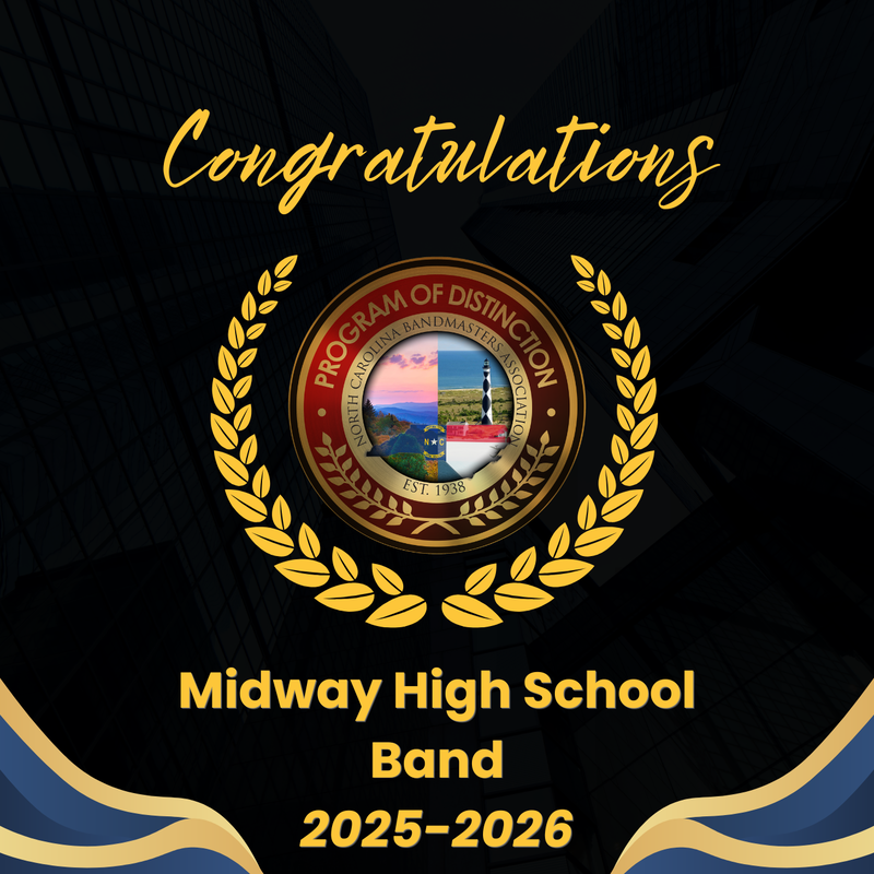 MHS Raiders Band, Program of Distinction 2025-26.