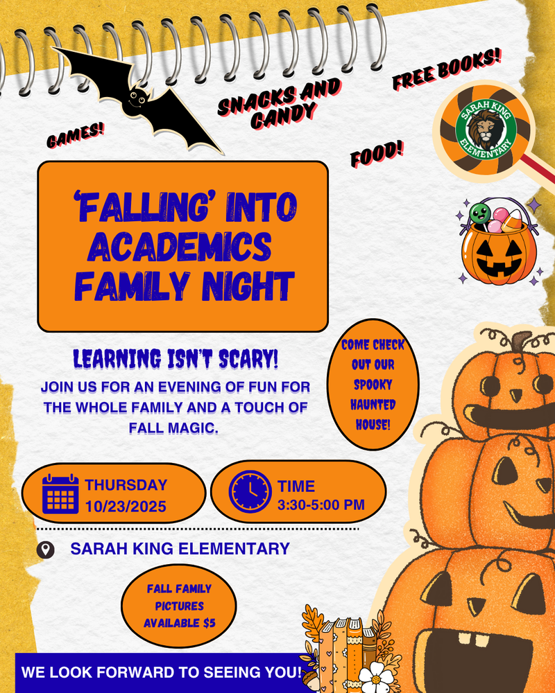 Fall Family Night Flyer