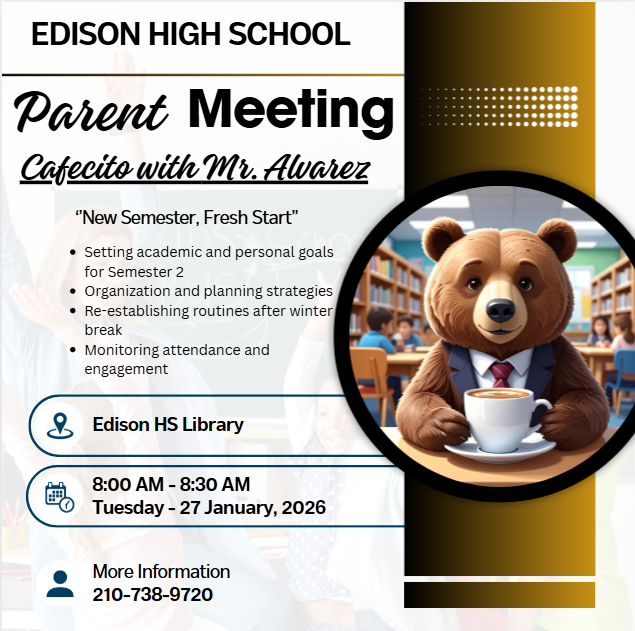 Cafecito y Pan Dulce with Mr. Alvarez