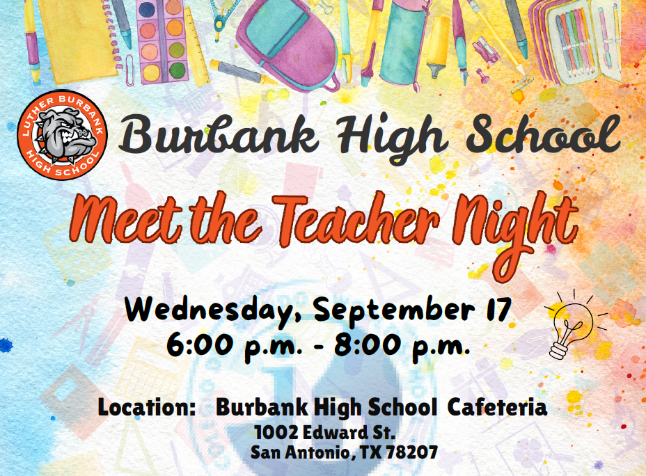 Meet the teacher night September 17