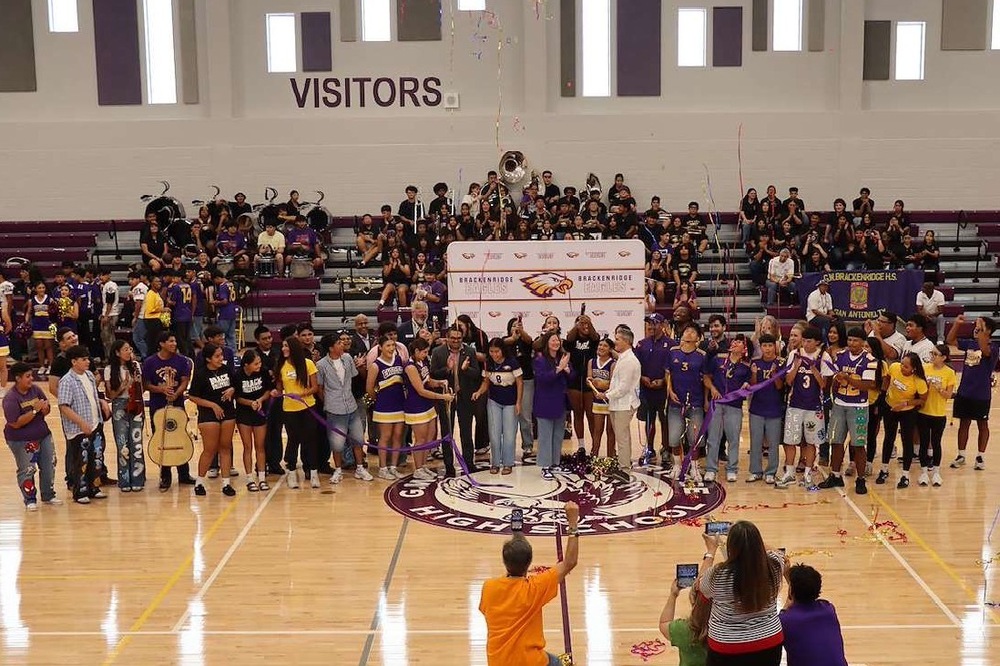 Brackenridge High School Ribbon Cutting Ceremony