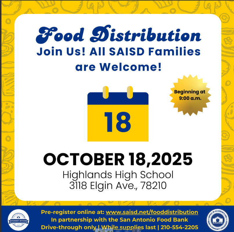 Food DIstribution flyer