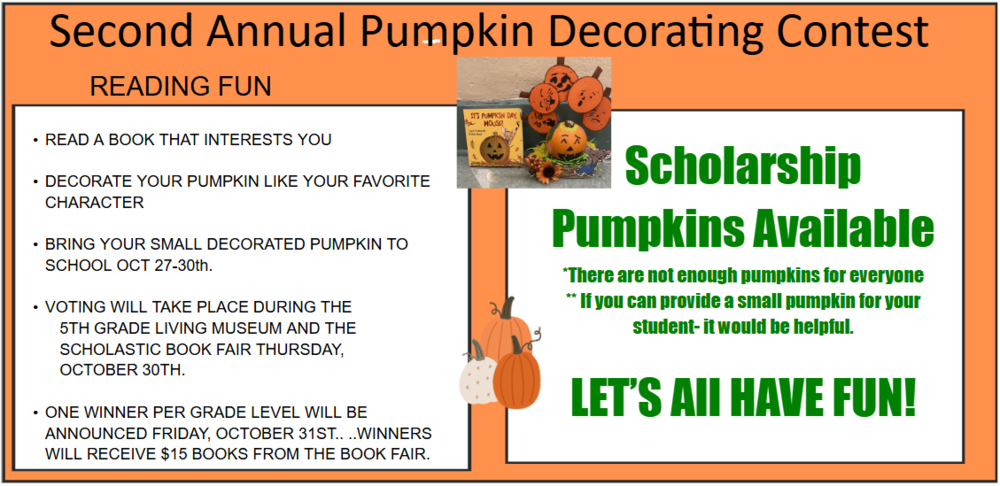 Pumkin Decorating Contest 