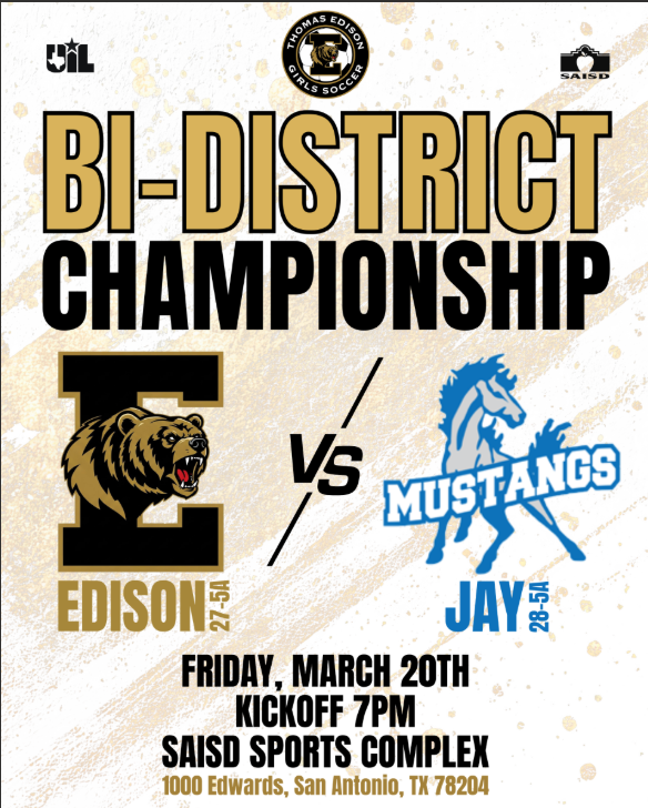 Edison Golden Bears Soccer Team. GAME DAY!