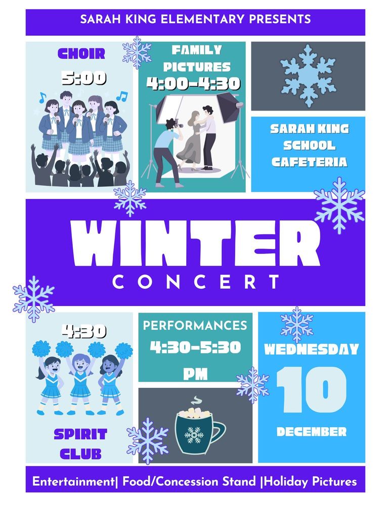 Winter Concert Info