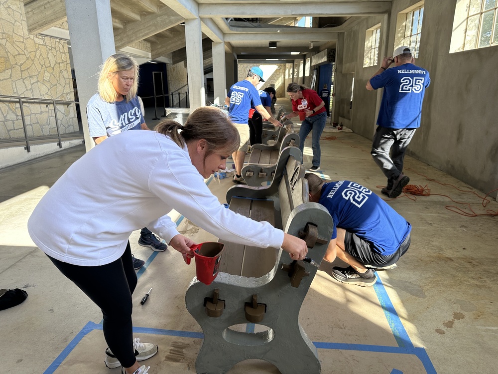 Alamo Stadium Refresh Volunteer