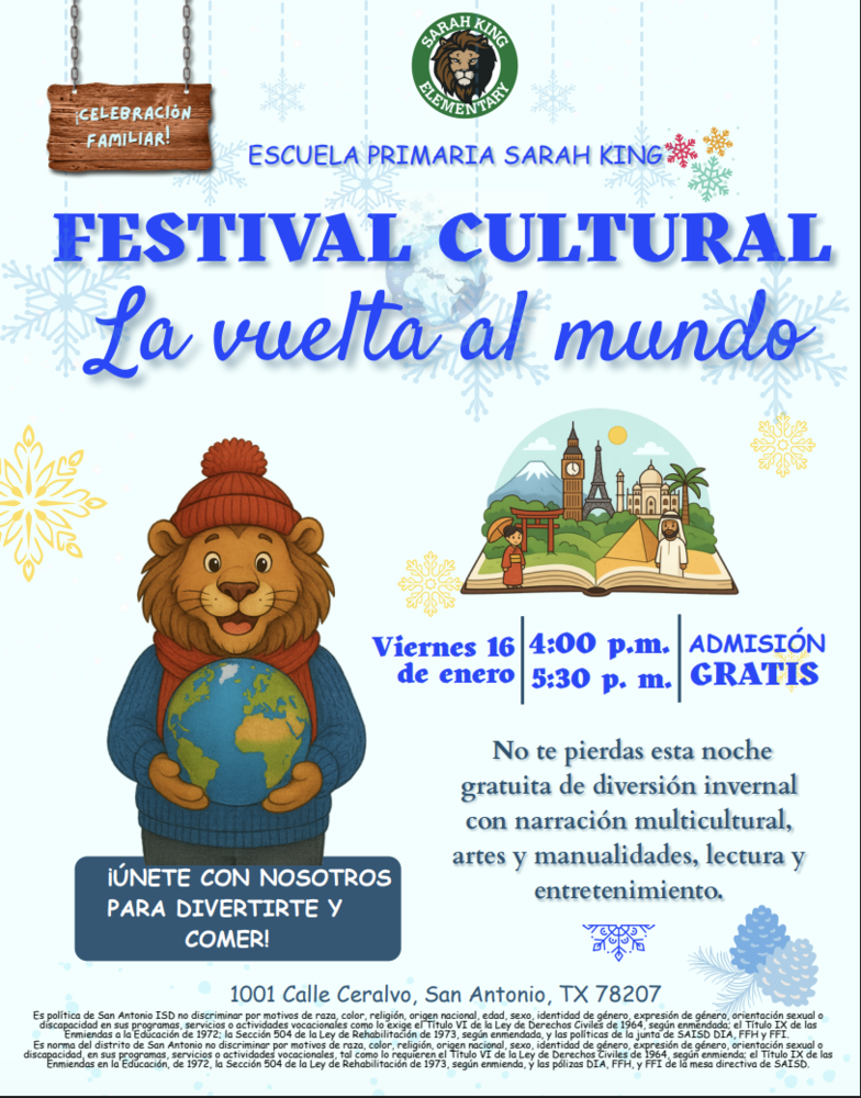 Spanish Culture Fest Flyer
