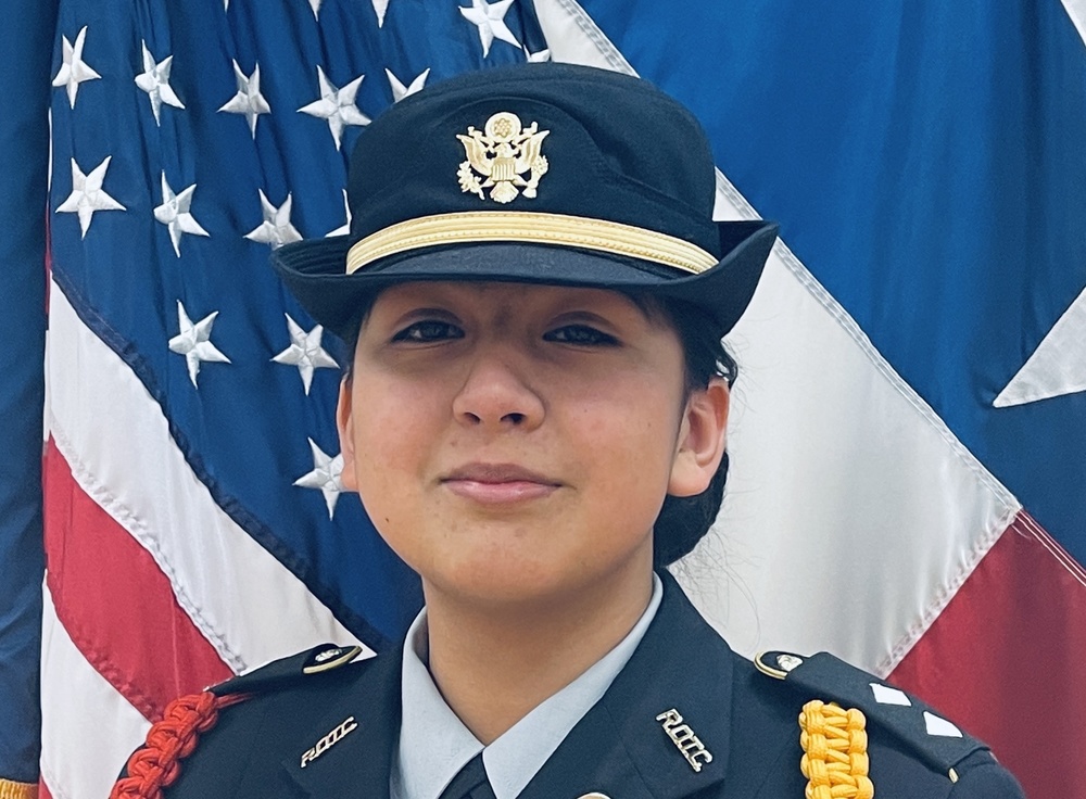 Female student in uniform