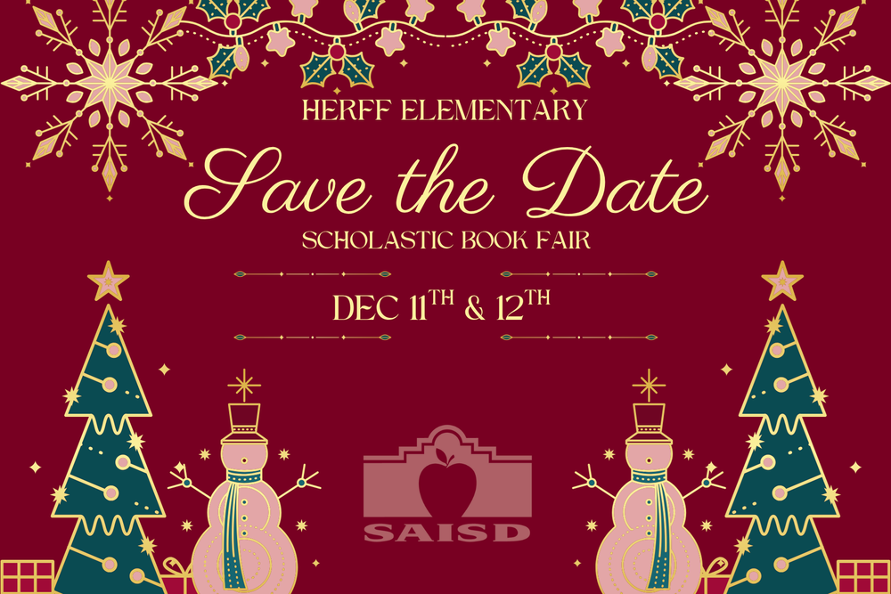 Save the Date Book Fair