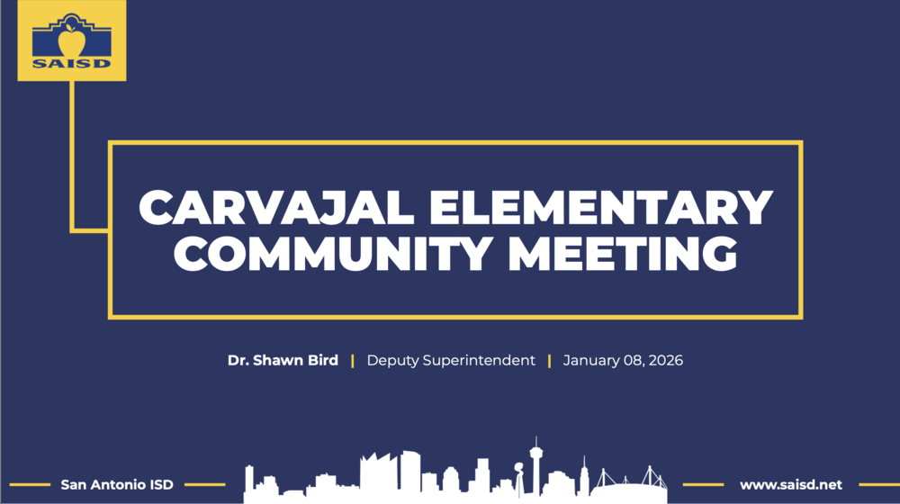 Carvajal Community Meeting Jan. 8