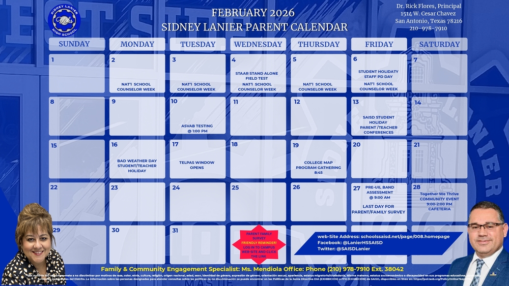 February Calendar