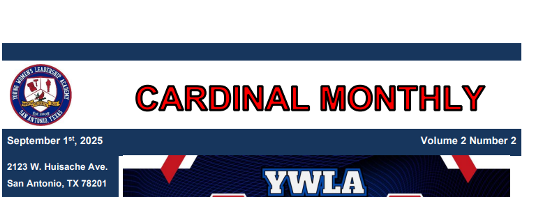 Cardinal Monthly Sign