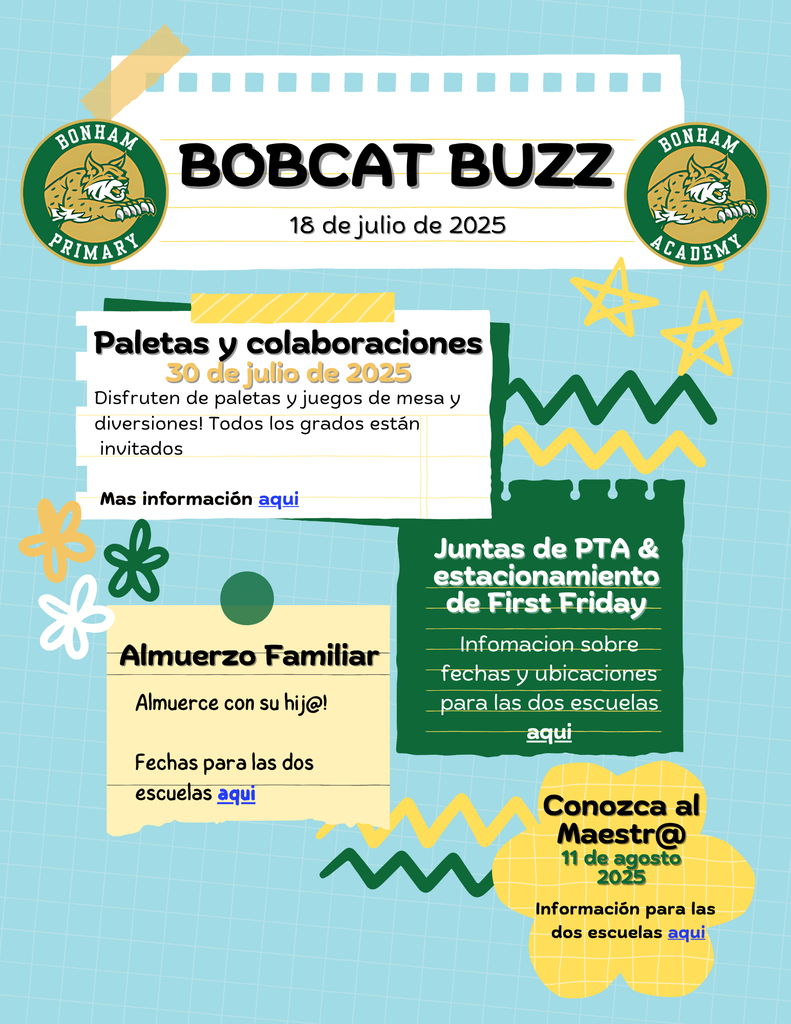 school events for both campuses Spanish