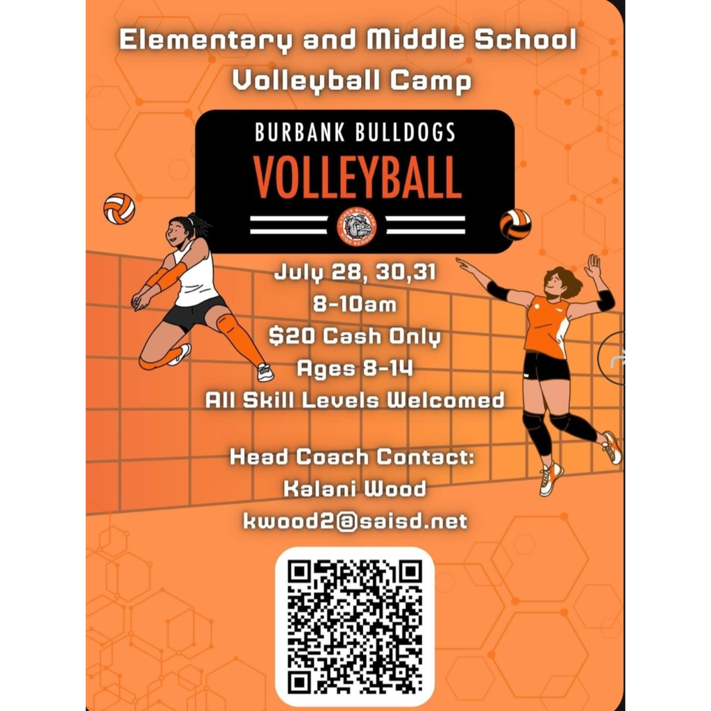 elementary & middle volleyball camp