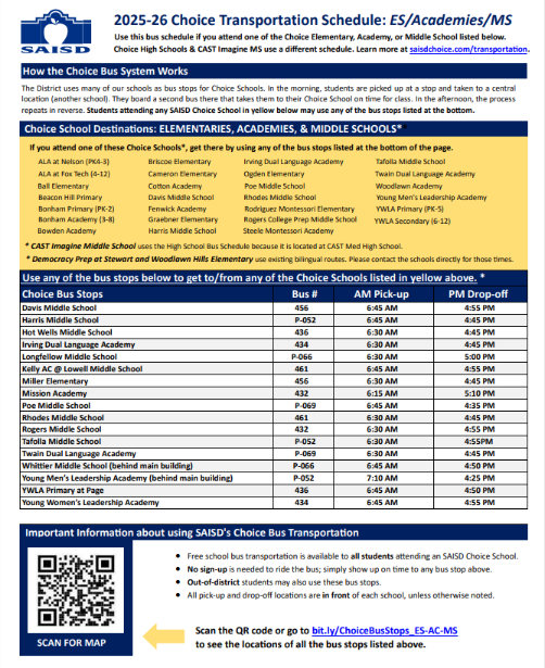 Bus Routes