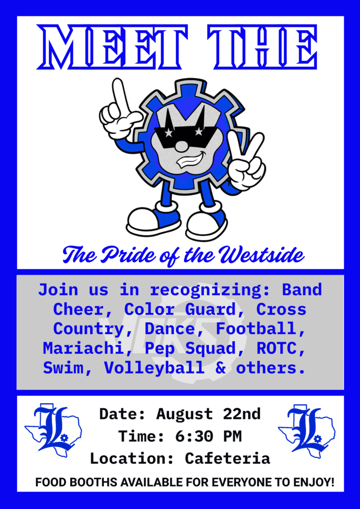 Meet The VOKS August 22nd; Lanier Cafeteria; 6:30PM