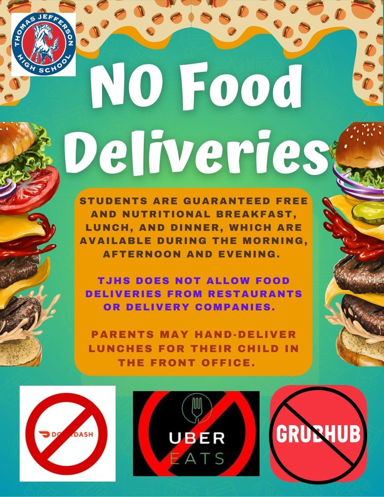 No food Deliveries 