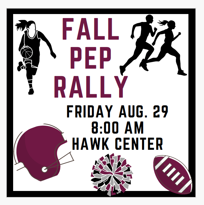 Pep Rally 8:00AM