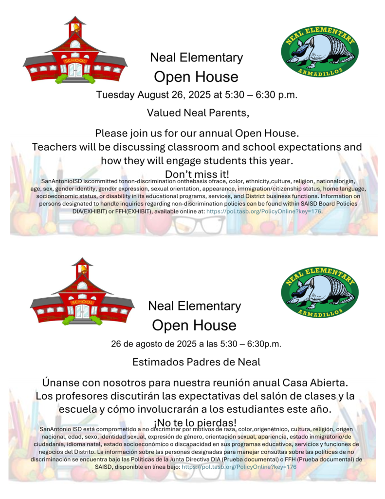 Open House ENG&SPN