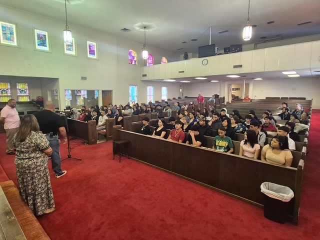 Our assembly was hosted by our La Trinidad familia.