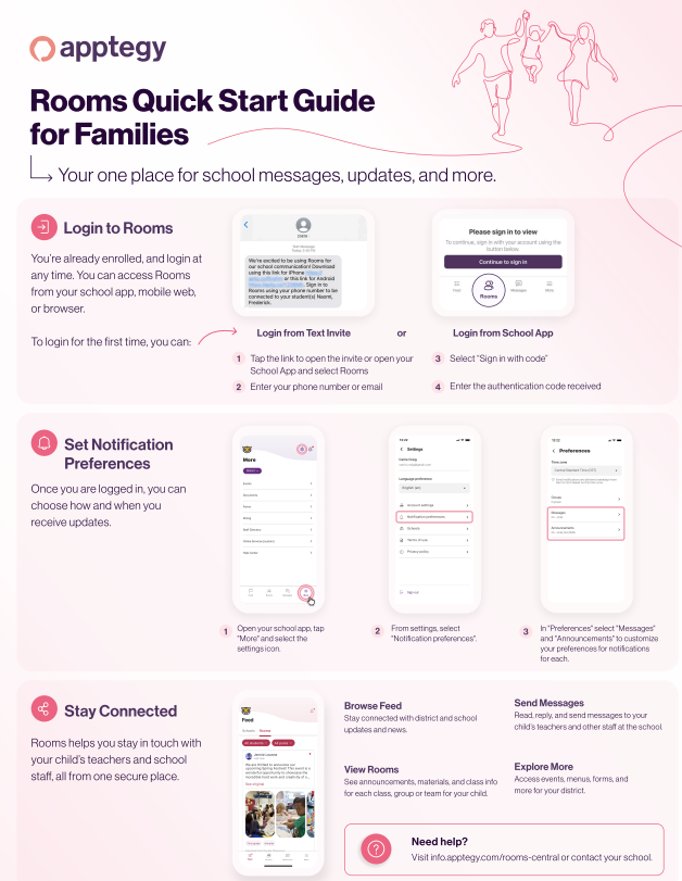 Apptegy Rooms Parent Resource