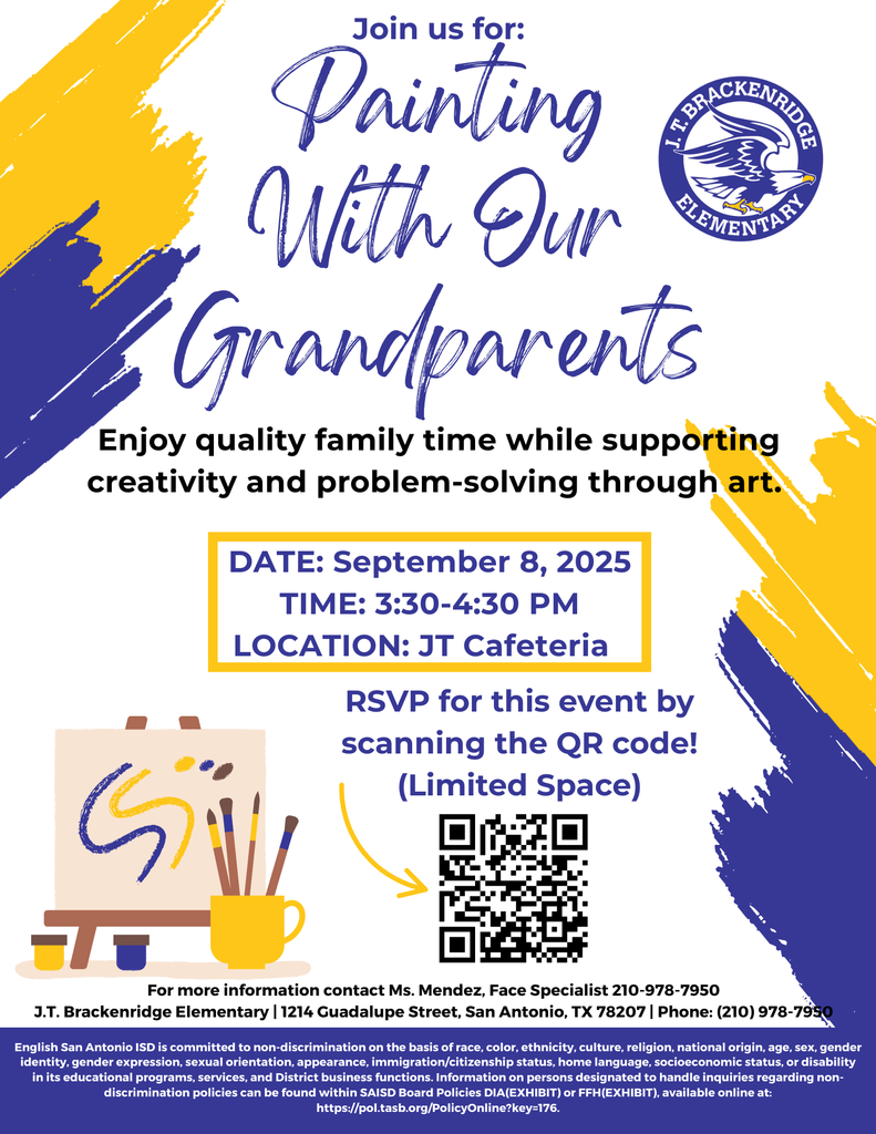 Painting with our grandparents 