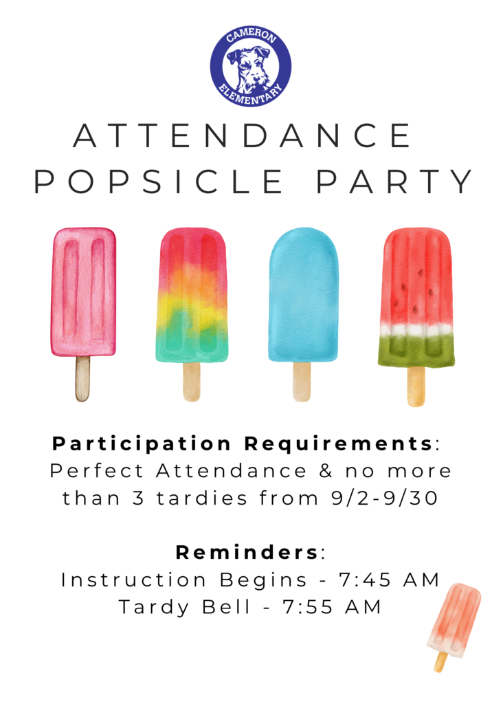 Attendance Incentive for September
