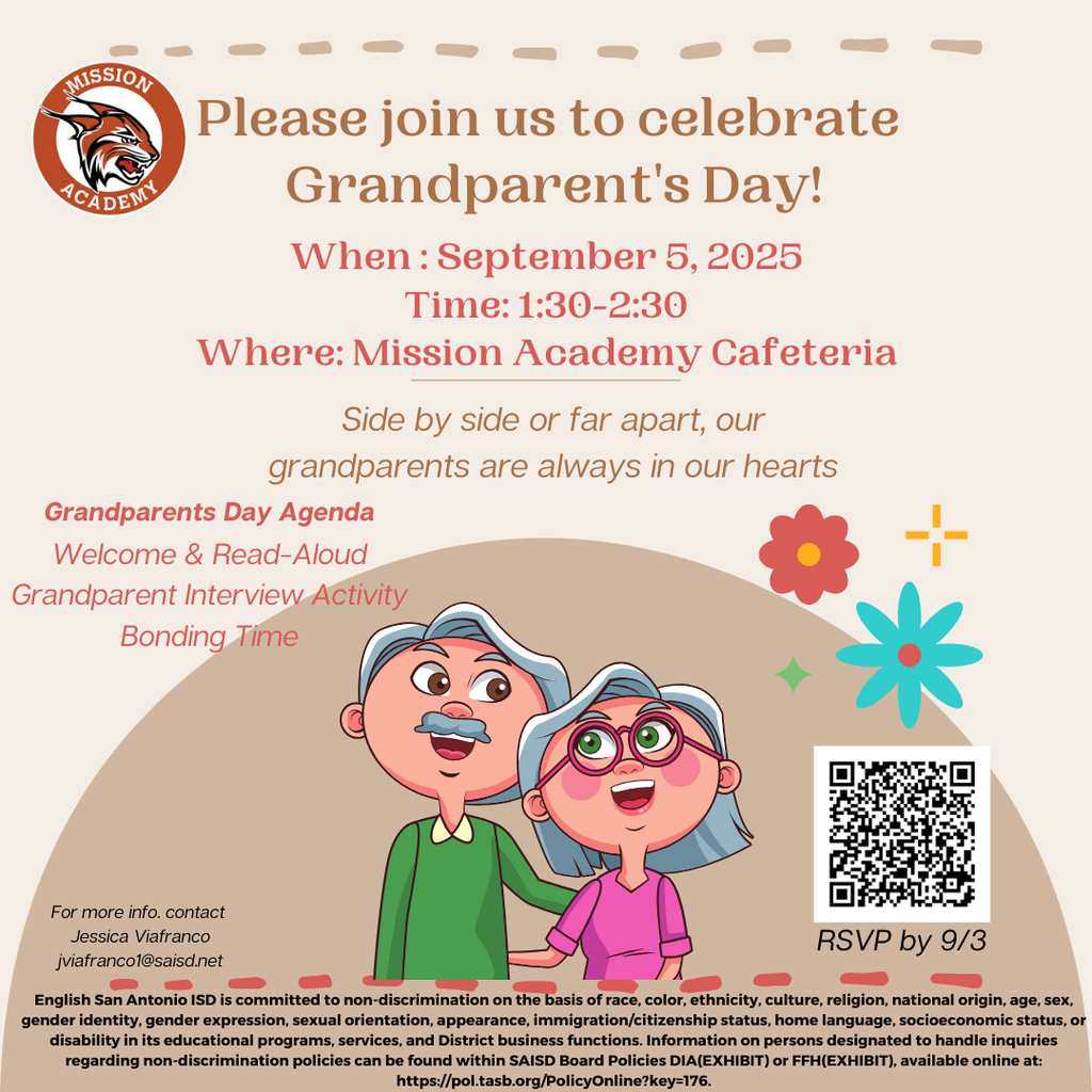 Grandparent's Day Flyer