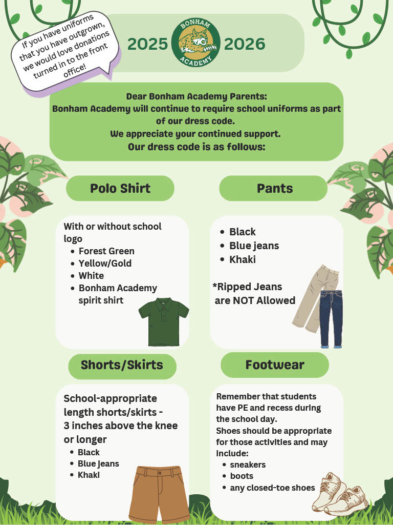 Uniform policy English