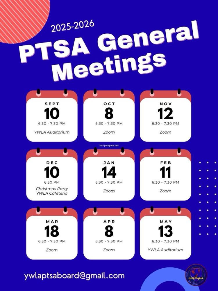 25-26 PTSA Meetings