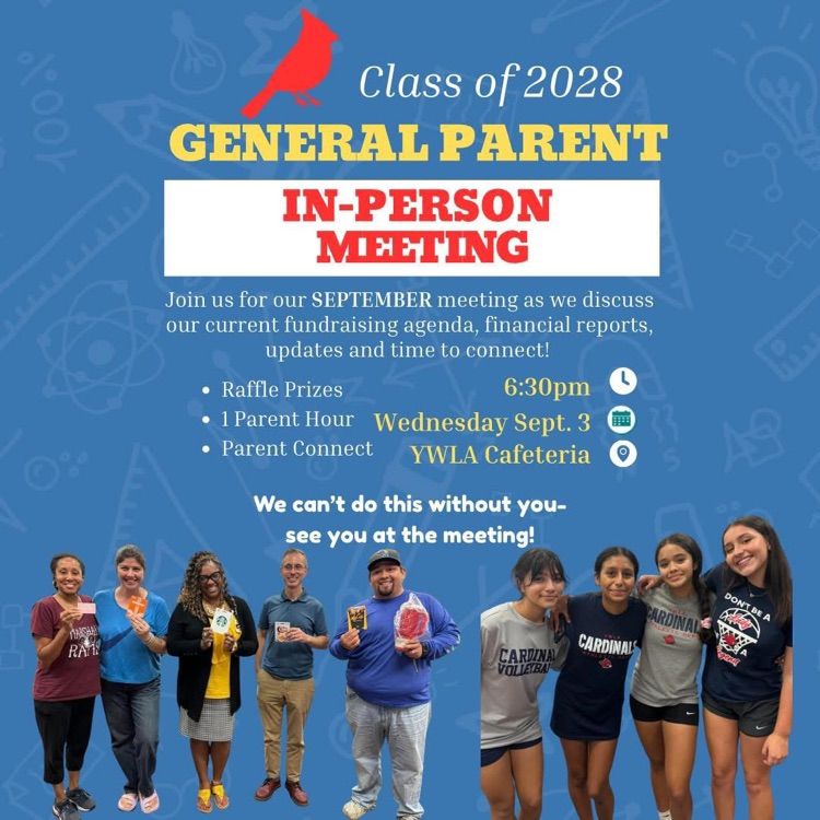 Class of 2028 Parent Council Meeting