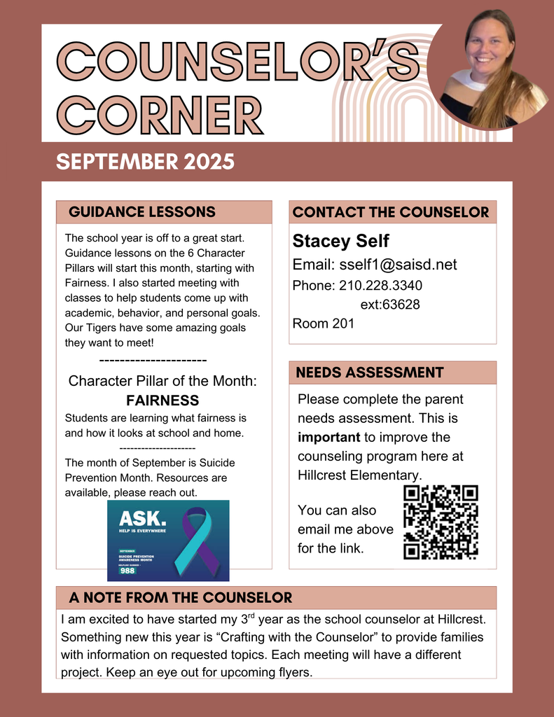 Counselor Newsletter Sept