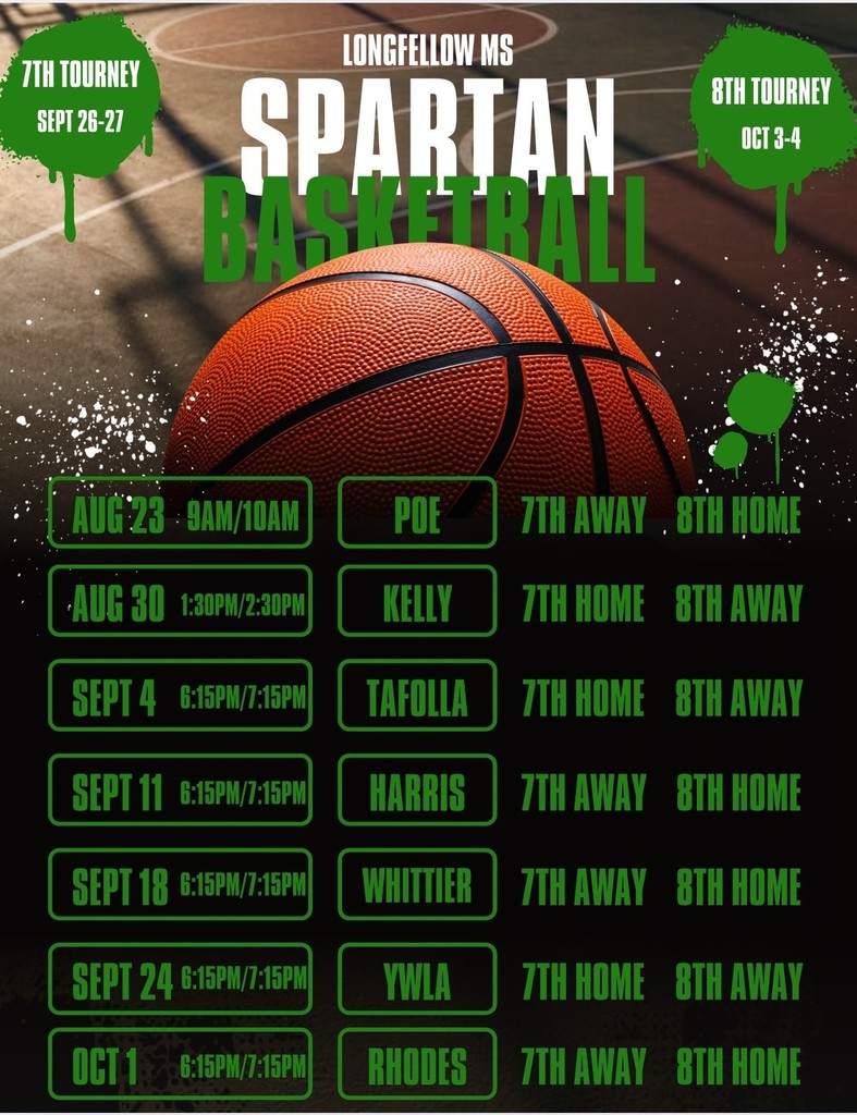 Green and black flyer, basketball on top