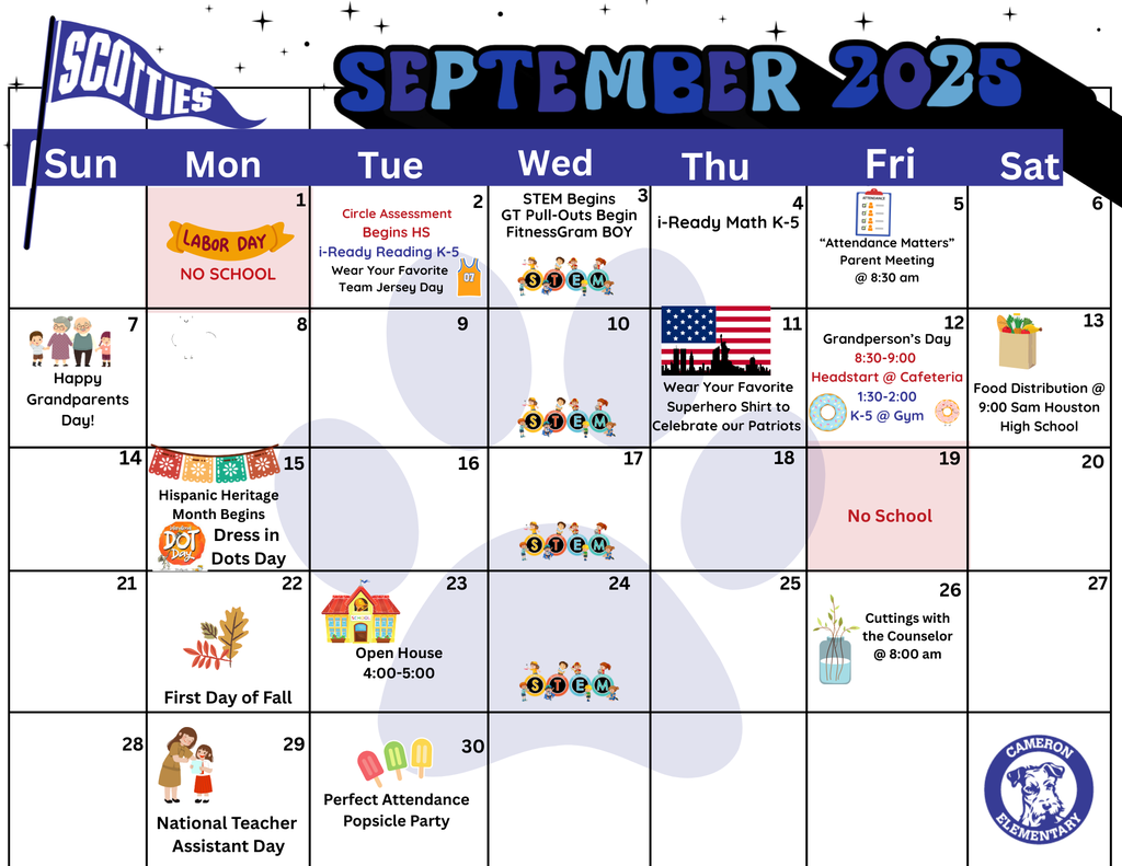 September Calendar 23