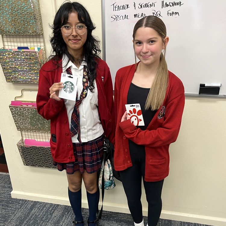 I want to keep giving prizes away…just show up!