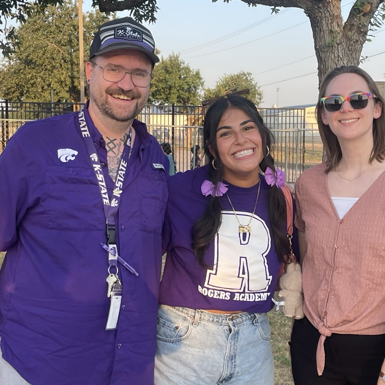 Staff who attended the boys soccer game.